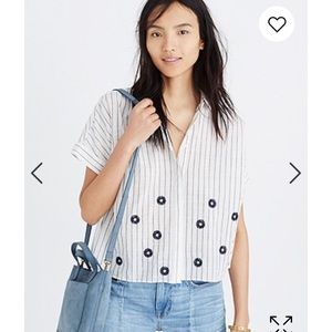 Embroidered hilltop shirt